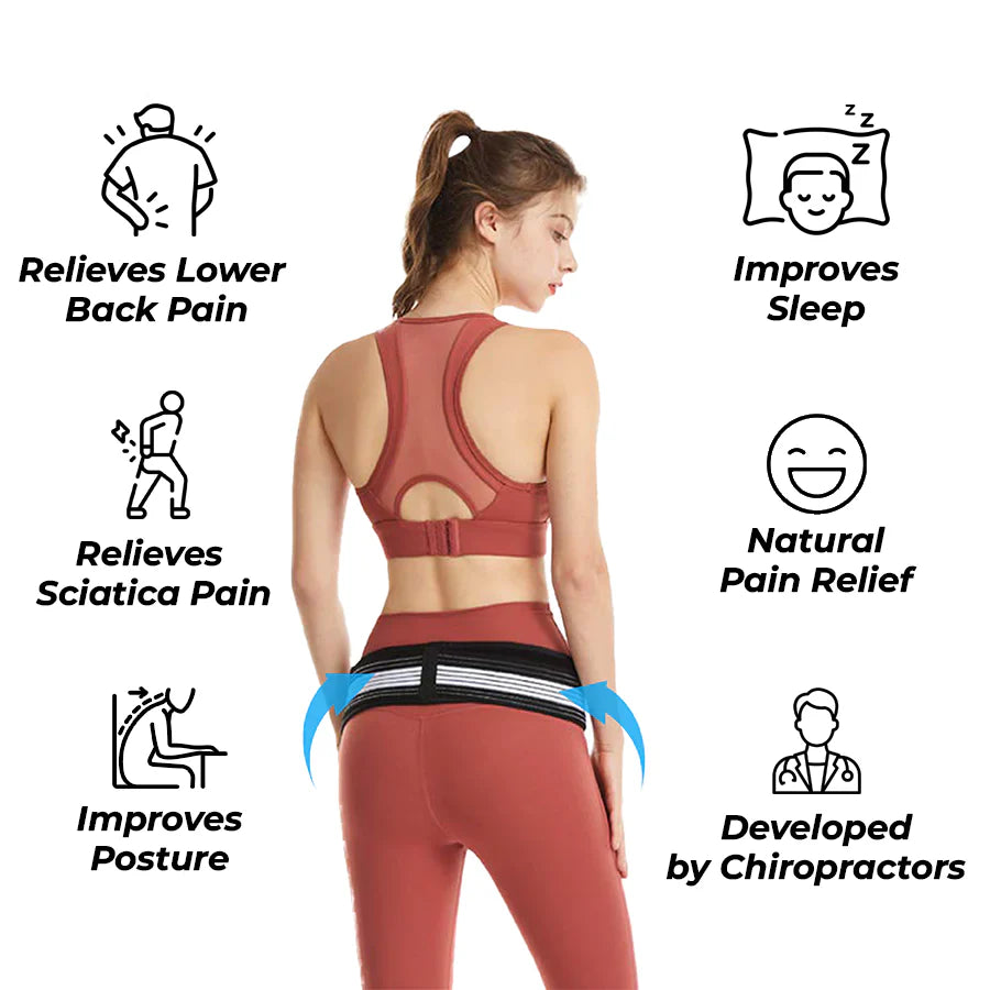 Instant Pain Relief Belt For Sciatica & Lower Back Pain