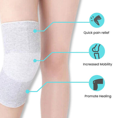 Bamboo Compression Knee Sleeve(Pack Of 2)(75% Off)