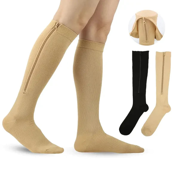 Premium Bamboo Compression Stocking (Pack of 2)