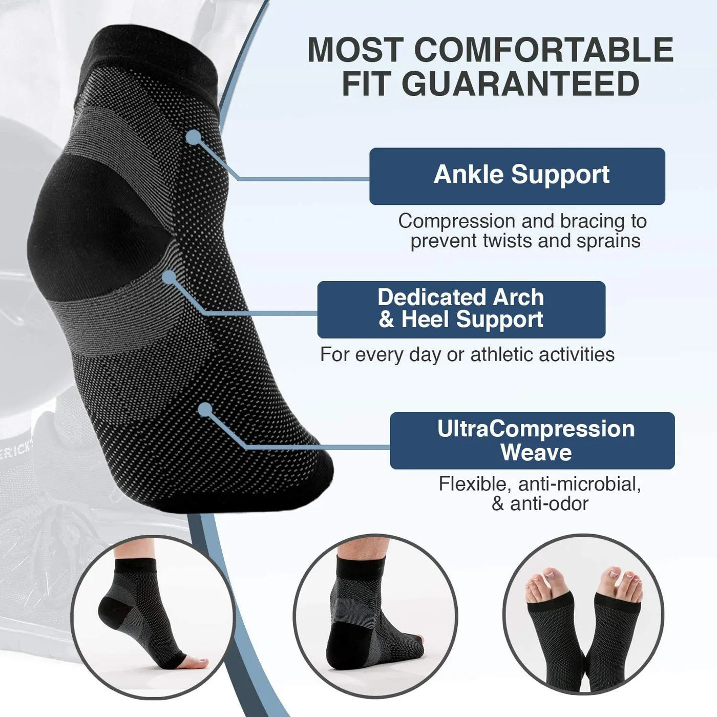 Orthopedic Neuro Compression Socks ( Pack Of 2 )