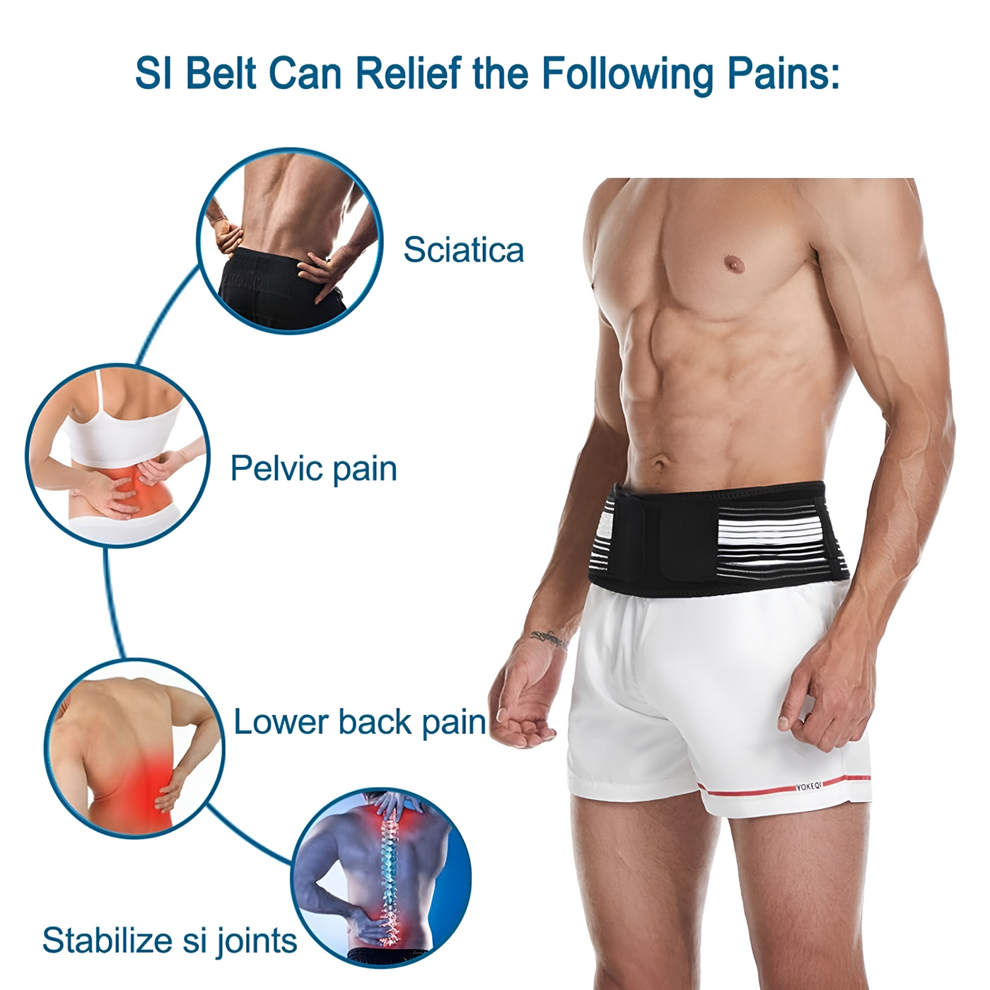 Instant Pain Relief Belt For Sciatica & Lower Back Pain